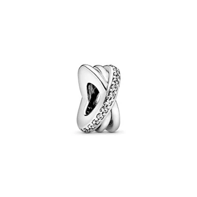 Immagine di Pandora 791994CZ Perlina Galaxy d&#039;argento da donna