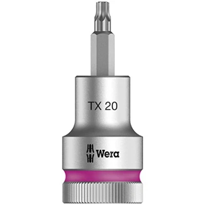 Immagine di Wera 8767 C HF 05003830001 Esalobo Interno (TX) Inserto giravite a bussola T 20 1/2 (12.5 mm)