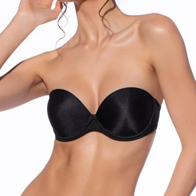 Immagine di Selene Reggiseno Carlota Aumenta Due Taglie, Nero, 2B