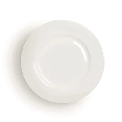 Immagine di Excelsa Modern Piatto Frutta, Porcellana, Bianco, 21x21x2 cm