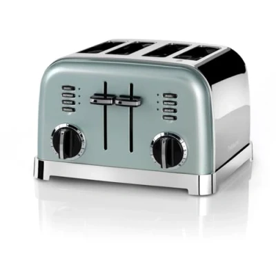 Immagine di Cuisinart Toaster Style CPT180GE 4 slots defrost function 6 settings Pistachio Green