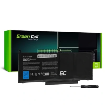 Immagine di Green Cell 02X39G 0DM3WC 0DWX9J 0MYJ96 0V4940 2X39G DM3WC DWX9J F3YGT MYJ96 V4940 Batteria per PC portatile Dell (7200mAh 7.6V Nero)