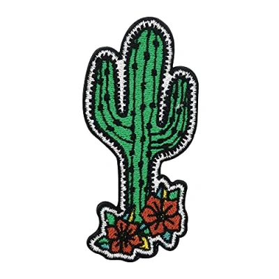 Immagine di Toppa termoadesiva con fiori di cactus Toppe da applicare ferro stiro, Finally Home