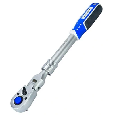 Immagine di Haskyy cricchetto telescopico da 1/2&quot;, reversibile estensibile, 12,5 mm, 330 470 a denti sottili, chiave