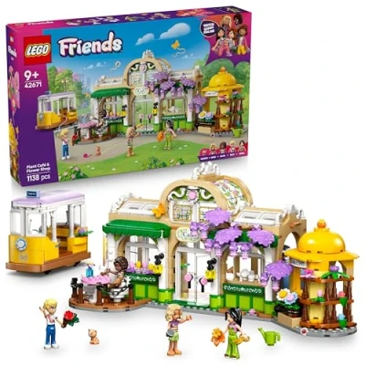 Immagine di LEGO 42671 Pflanzencafé und Blumenkiosk (42671)