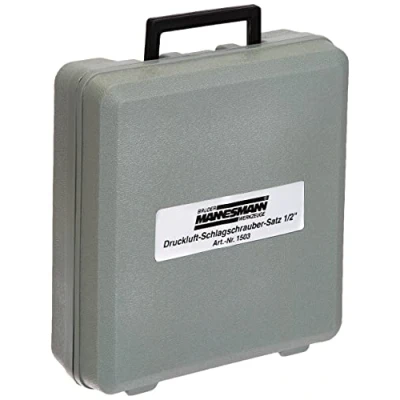 Immagine di Brüder Mannesmann M 1503 Avvitatore pneumatico ad impulsi Attacco utensile: Quadrato esterno da 1/2 (12.5 mm) Momento torcente max.: 320 Nm incl. accessori