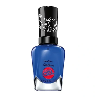 Immagine di Sally Hansen Miracle Gel® Keith Haring Collection Nail Polish Draw Blue In 0.5 fl oz