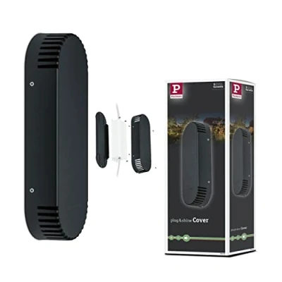 Immagine di PAULMANN 93904 Sistema dilluminazione Plug&amp;Shine Coperchio per trasformatore Nero