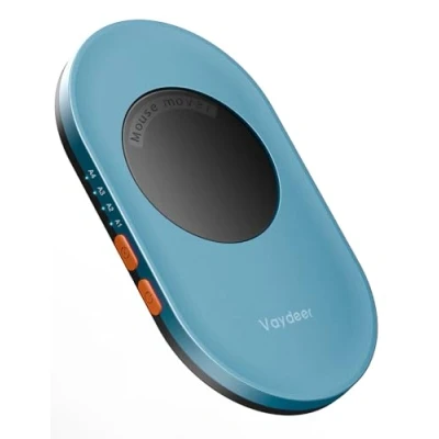 Immagine di VAYDEER Mouse Mover ultra sottile con timer di corsa regolabile, jiggler non rilevabile e silenzioso, simula movimenti realistici, shaker senza driver per mantenere il PC attivo sicuro (viola