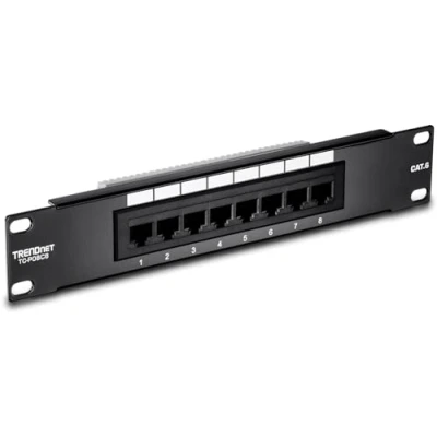 Immagine di TRENDnet TC P08C6, Pannello Patch non schermato 8 porte cat. 6