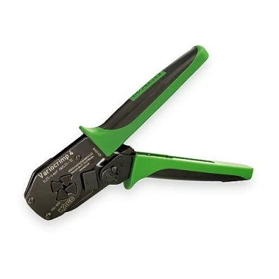 Immagine di WAGO Pinza crimpatrice Variocrimp 4 206 1204 Gamma di crimpatura 0,25 mm² 4,0 mm², per terminali con e senza colletto in plastica, blocco forzato sbloccabile una a tenuta gas