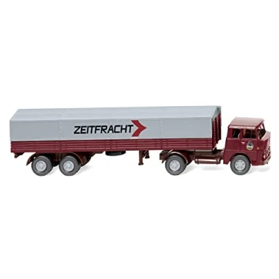Immagine di Wiking 051407 H0 Camion modello Henschel Treno di matite a passo Time chatten