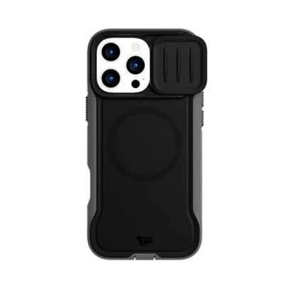 Immagine di tech21 EvoMax Custodia protettiva per iPhone 16 Pro Max, compatibile con MagSafe, protezione dagli impatti 21 volte testata secondo gli standard militari, fotocamera, colore: