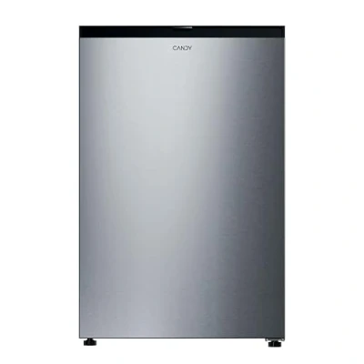 Immagine di Candy CNOQ2S58EX, mini frigorifero con congelatore, larghezza x altezza 54,5 85 cm, 129 l, 2 ripiani, 3 balconi, 1 cassetto, controllo meccanico della temperatura, illuminazione a LED,