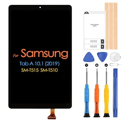 Immagine di ARSSLY LCD Display per Samsung Galaxy Tab A 10,1 2019 SM T510 T515 Touch Schermo Touchscreen Digitazer Pannello Vetro Assembly Sostituzione con Riparazione Kit