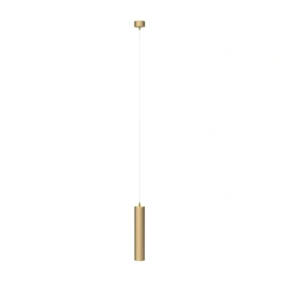 Immagine di Focus tecnico Lampada a Sospensione Oro opaco Alluminio 10 W IP 20 AC 220 240 GU10 non incl.