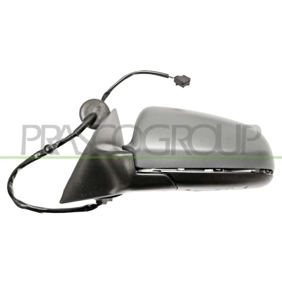 Immagine di Specchio retrovisore esterno Prasco Premium AD0347344P Sx con la prima mano elettrico termico, illuminazione ambiente, asferico AUDI: A6 C6 Avant
