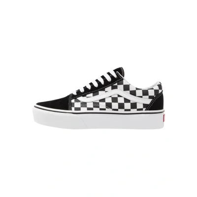 Immagine di Vans Scarpa Bassa Donna Old Skool Platform Checkerboard Checkerboard/black/true White 36 uomo