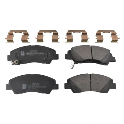 Immagine di BLUE PRINT ADG042158 Kit pastiglie freno Assale anteriore con segnalatore acustico usura HYUNDAI: i10 II Hatchback