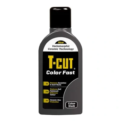 Immagine di T Cut 3 in 1 Color Quick Paint Restorer Lucidante per Auto, Grigio, 500ml