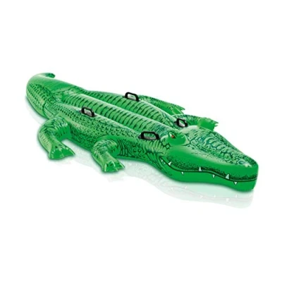 Immagine di Intex disney Cavalcabile Coccodrillo, Colore Verde, 203 x 114 cm, 58562