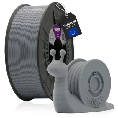 Immagine di Winkle PLA Filament 1.75 mm Printing 3D Printer Ash Grey 1000 g Spool