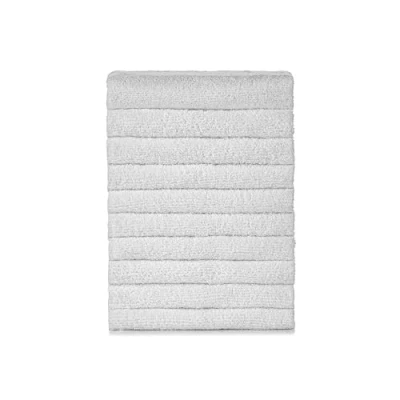 Immagine di Tuiste Set di asciugamani grigio antracite %100 in cotone 8 pezzi 2 da bagno, 4 asciugamani, per ospiti, morbidi e assorbenti, colore: