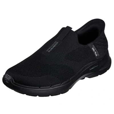 Immagine di Skechers Gowalk 6 Slip ins Sportive Scarpe da Ginnastica per Il Tempo Libero con Memory Foam, Uomo, Nero, 47 EU