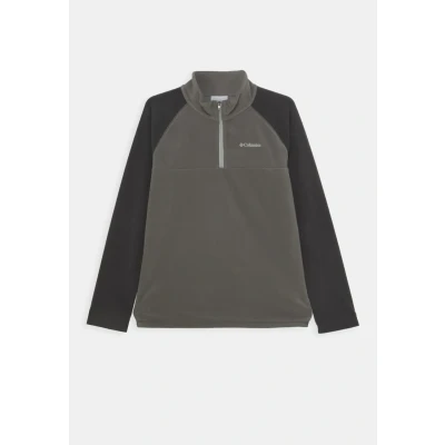 Immagine di Columbia Glacial HALF ZIP Unisex Felpa in pile per bambini, Taglia: 128/140, City grey/shark