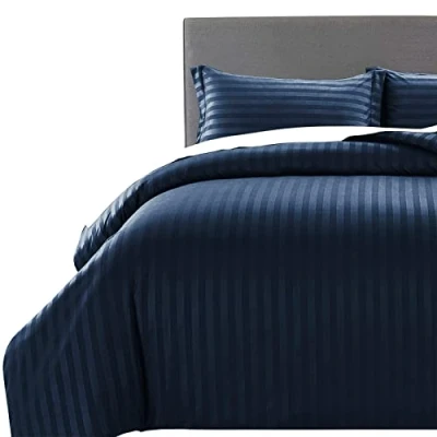 Immagine di MOONLIGHT20015, set di biancheria da letto matrimoniale, morbido, con 2 federe (blu, matrimoniale)