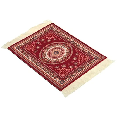 Immagine di Tutoy 28X18cm Concentrico Cerchio Bohemia Stile Persiano Tappetino Mouse Pad per Computer Desktop Pc Laptop