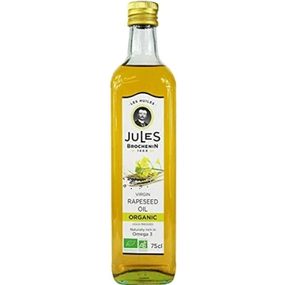 Immagine di Olio di colza Omega 3 BIO 750 ml JULES BROCHENIN
