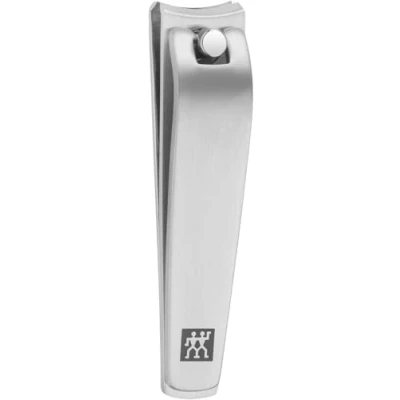 Immagine di ZWILLING Tagliaunghie (per unghie di mani e piedi, leva forte, tagliente leggermente curvo, ipoallergenico), premium, argento, 60 mm