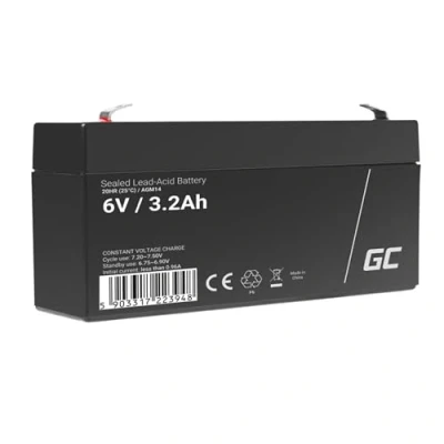 Immagine di GREENCELL BATERÍA AGM 6V 3.2 AH