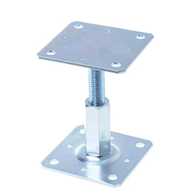 Immagine di Aqbau® Supporto per pali 110 x mm, regolabile in altezza da avvitare