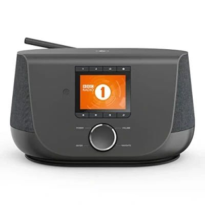 Immagine di Hama Radio da tavolo FM, DAB+, DAB, Internet Bluetooth, WLAN, AUX, Internetradio Nero