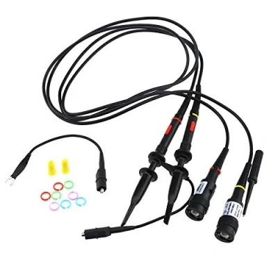 Immagine di 2 Pz P2200 Oscilloscopio Portata Clip Sonda Tester Ad Alta Precisione Test Lead Kit 200 MHZ