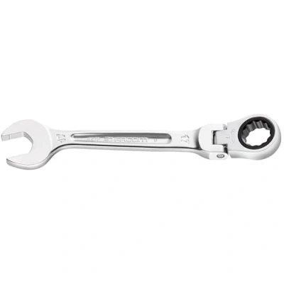 Immagine di Facom 467bf.13 Chiave Combinata articolate a cricchetto metrico, Argento, 13 mm