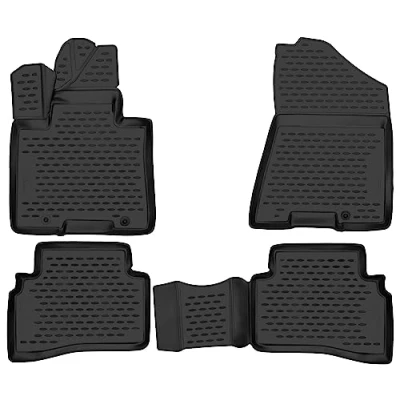 Immagine di WALSER XTR 75208 Set tappetino Gomma anteriore nero Su misura