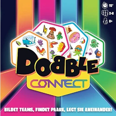 Immagine di Zygomatic Dobble Connect Gioco, Colore Multi Colored, 5. 90 Karten, ZYGD0028