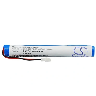 Immagine di CS GMW117SL Batterie 700mAh compatibile con [Garmin] 010 01248 00, gWind Wireless, Wireless Transducer, WIND SENSOR sostituisce 12117 10, 361 00075 00
