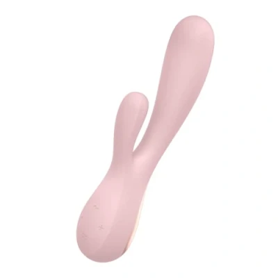 Immagine di Mono Flex Rosa Satisfyer Vibratore Rabbit Connesso
