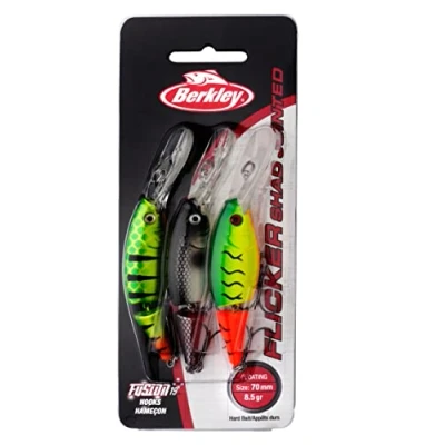 Immagine di Berkley Flicker Shad Jointed 3 Pack 7cm (8,5g) Esche artificiali minnow