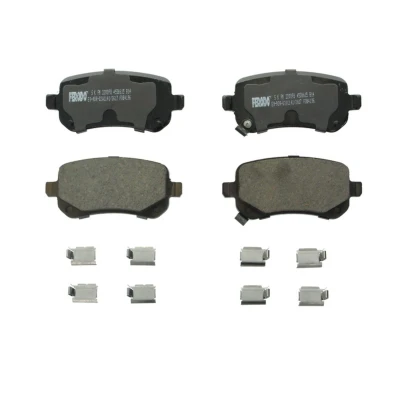 Immagine di FERODO PREMIER FDB4196 Kit pastiglie freno con segnalatore acustico usura accessori FIAT: Freemont, DODGE: Journey MPV, CHRYSLER: GRAND 5OYAGER 5