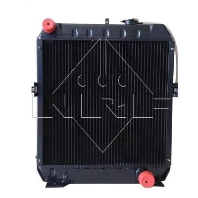 Immagine di NRF EASY FIT 52168 Radiatore motore 512 490 59 con tappo di chiusura, calotta/coperchio Alette raffreddamento saldate