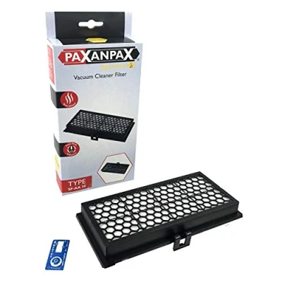 Immagine di Paxanpax PFC1061 Filtro per aspirapolvere Anti Odore con indicatore Timestrip Miele SF AA30 9616080, S300, S2000, S7000, Nero