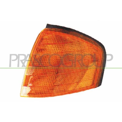 Immagine di PRASCO ME0254004 Frecce giallo anteriore Sx con portalampada MERCEDES BENZ: Classe C Sedan, T modell