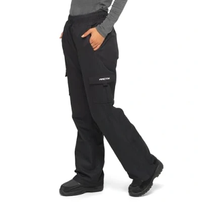 Immagine di ARCTIX Lumi Pantaloni da Neve Cargo Foderati in Pile Donna, Neri, L