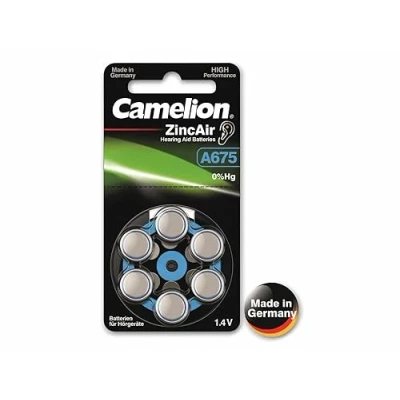 Immagine di Camelion 15056675 A675 Batteria multicolore (confezione da 6)