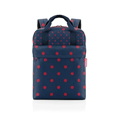 Immagine di Reisenthel Allday Laptopfach Zaino, Taglia: One Size, Mixed dots red